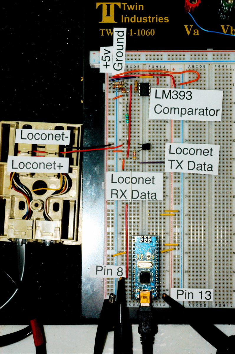 Arduino-LoconetRX1